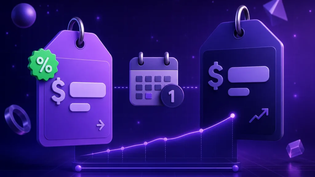 hostinger renewal price comparison concept image